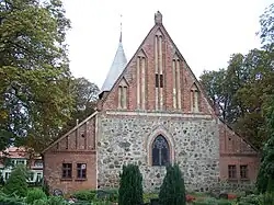 Medieval village church in Dersekow