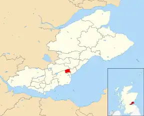 Location of the ward