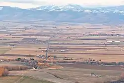 Kittitas, Washington viewed from U.S. Highway 97