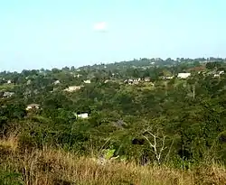 Kloof suburbs from Krantzkloof heights