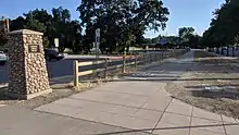 Tully Road trailhead of the Coyote Creek Trail in San Jose