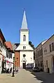 Calvinist Church during reconstruction