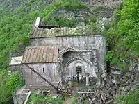 View of remainder of complex from belltower