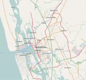 Elamkulam is located in Kochi