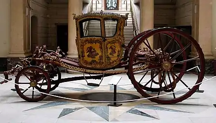 A Gala Coupé, 18th century; Royal Museums of Art and History, Brussels