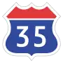 Expressway No.35 shield}}