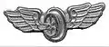 Collar badge of Polish railway troops