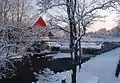 Pedestrian bridge in Kose