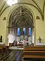 Church interior and presbytery