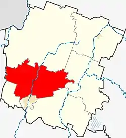 Location of Kretinga Area Eldership