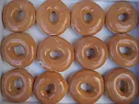 Krispy Kreme glazed doughnuts