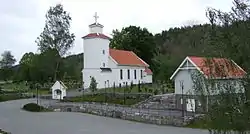 View of the village church