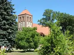 Parish church of St. Nicholas, first half of the 14th century.