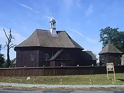 Church in Kucharki, built in 1754