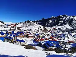 Kuri village, an touristic village near to Kalinchowk Bhagwati Temple