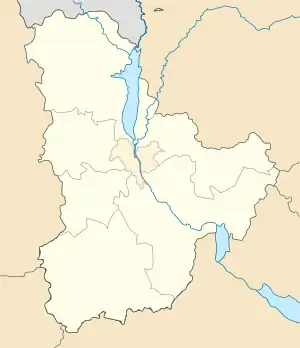 Borodianka is located in Kyiv Oblast