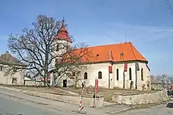 Church of Saint Procopius with a protected small-leaved linden