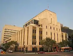 Los Angeles Times Building, corner of 1st and Spring