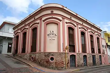 Historic pharmacy in the historic district.