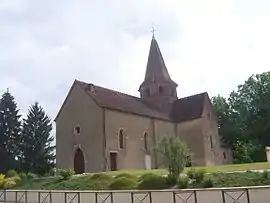 The church in La Chapelle-Naude