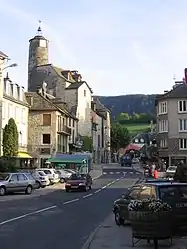 The road through La Canourgue