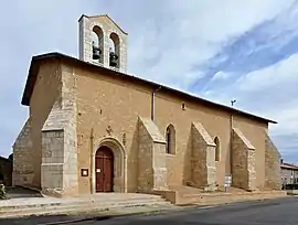 The church in La Chapelle-Bâton