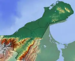 Topography of the department