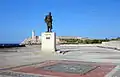 Statue of Miranda in Havana, Cuba.