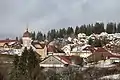 Labergement-Sainte-Marie in the winter