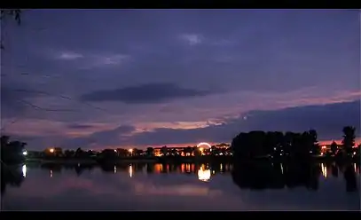 Lake in Costinești