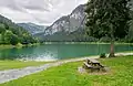 The Lac de Montriond in June 2020