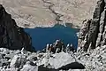 Lake 11597 seen from Mount Prater