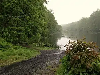 Lake Surprise Boat Launch, viewed from WR Tracy Drive