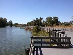 The Boardwalk over the lakes