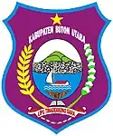 Coat of arms of North Buton Regency