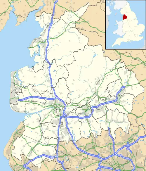 Cuerdale is located in Lancashire