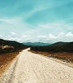 Landscape scene in Kisima Ward, Same District