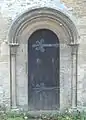 Norman north doorway of nave, circa 1200