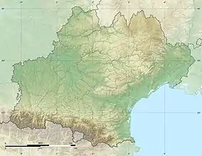 Aiguillon (Cèze) is located in Occitanie