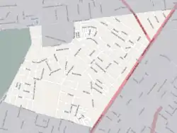 Street map of Las Acacias