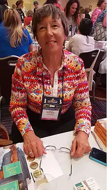 Laura Drake at the Romance Writers of America Literacy Signing, July 22, 2015, New York, NY