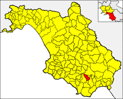 Laurito within the Province of Salerno