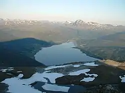 View of the village (left side of the fjord)