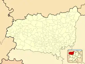 Valdespino de Somoza is located in Province of León