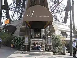 Restaurant Le Jules Verne, Eiffel Tower, Paris, France