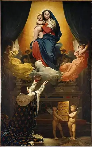 The Vow of Louis XIII by Ingres