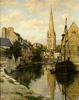 Le canal d'Harfleur (1892)