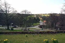 Lealholm in Winter from St James' Church