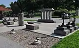 The Leavenworth Veterans Memorial was erected in 2013 to honor and remember service members who died during the Global War on Terror era.