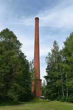 Leevaku brick factory chimney